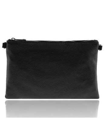 leather clutch