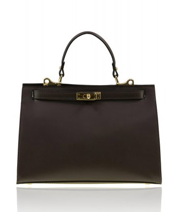 hermes style leather tote