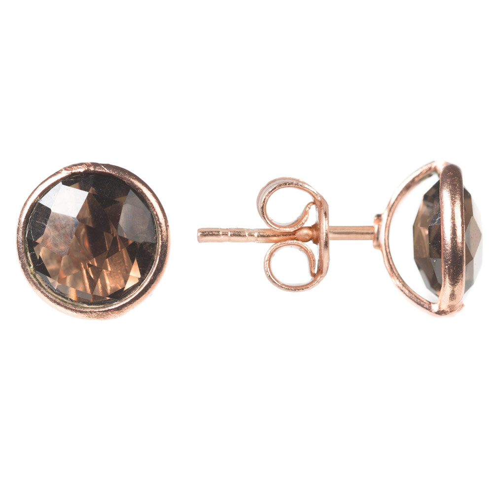 gemstone earrings vermeil