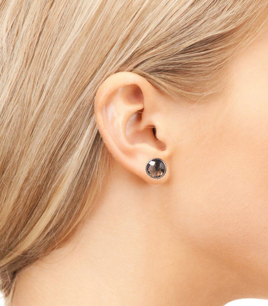 gemstone earrings vermeil