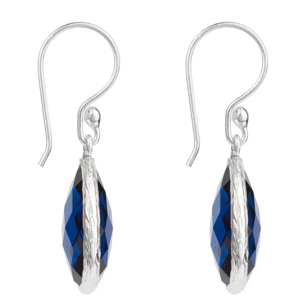 earrings vermeil gemstone