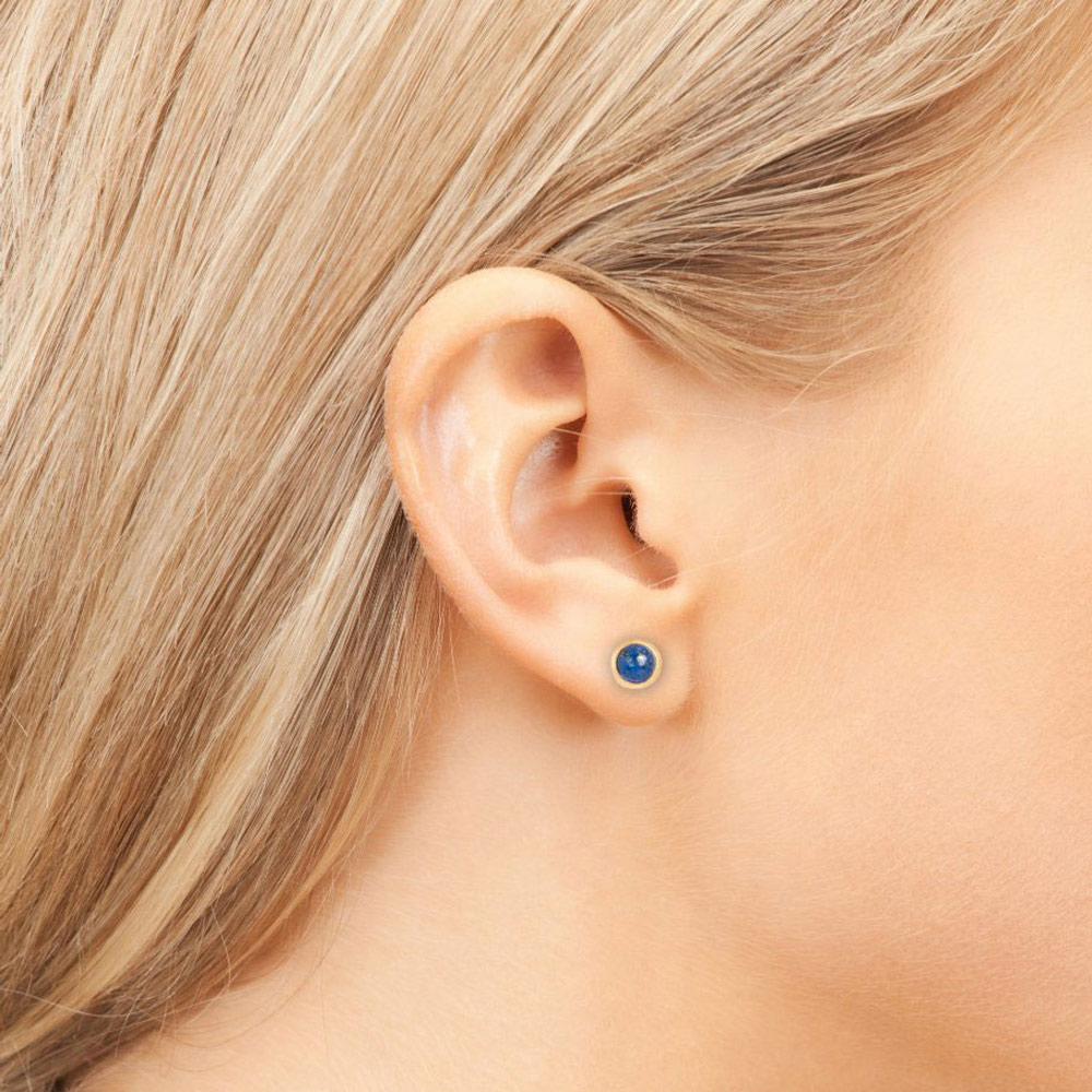 gemstone earrings vermeil