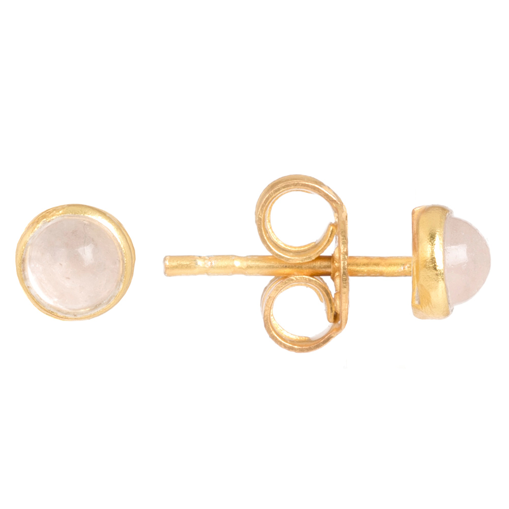 gemstone earrings vermeil