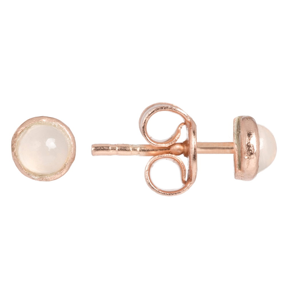 gemstone earrings vermeil