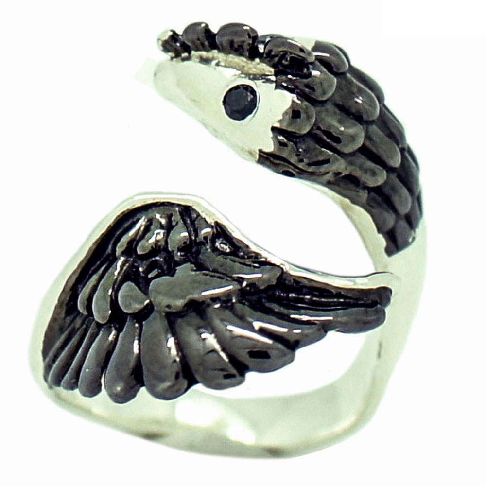 animal rings silver