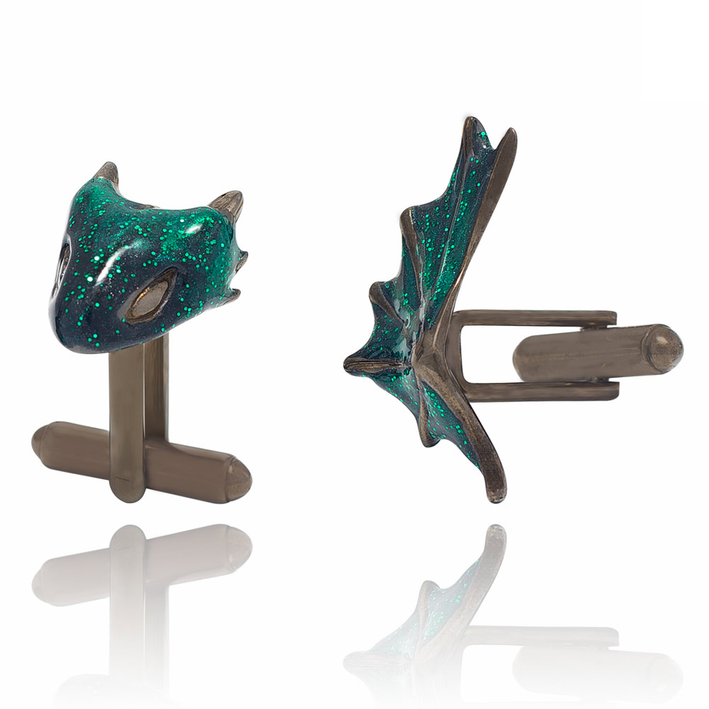 cufflinks fashion dragon