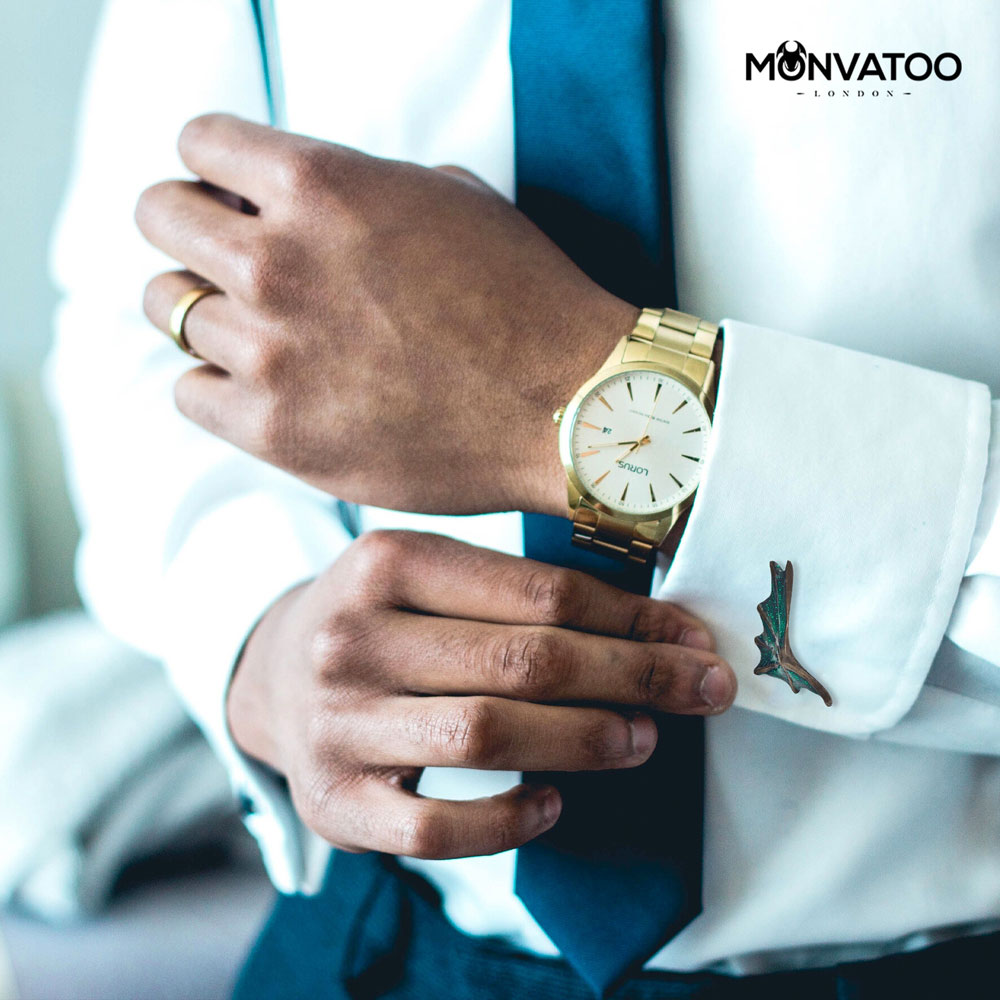 cufflinks fashion dragon