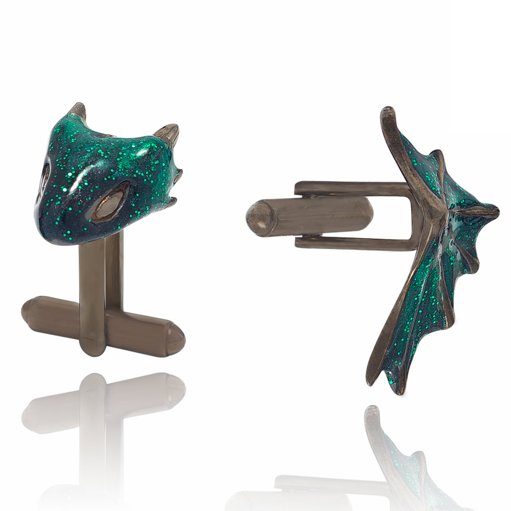 cufflinks fashion dragon