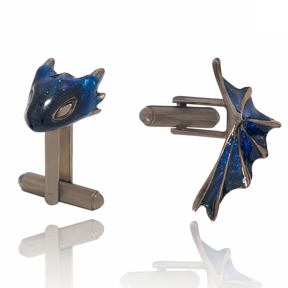 cufflinks fashion dragon