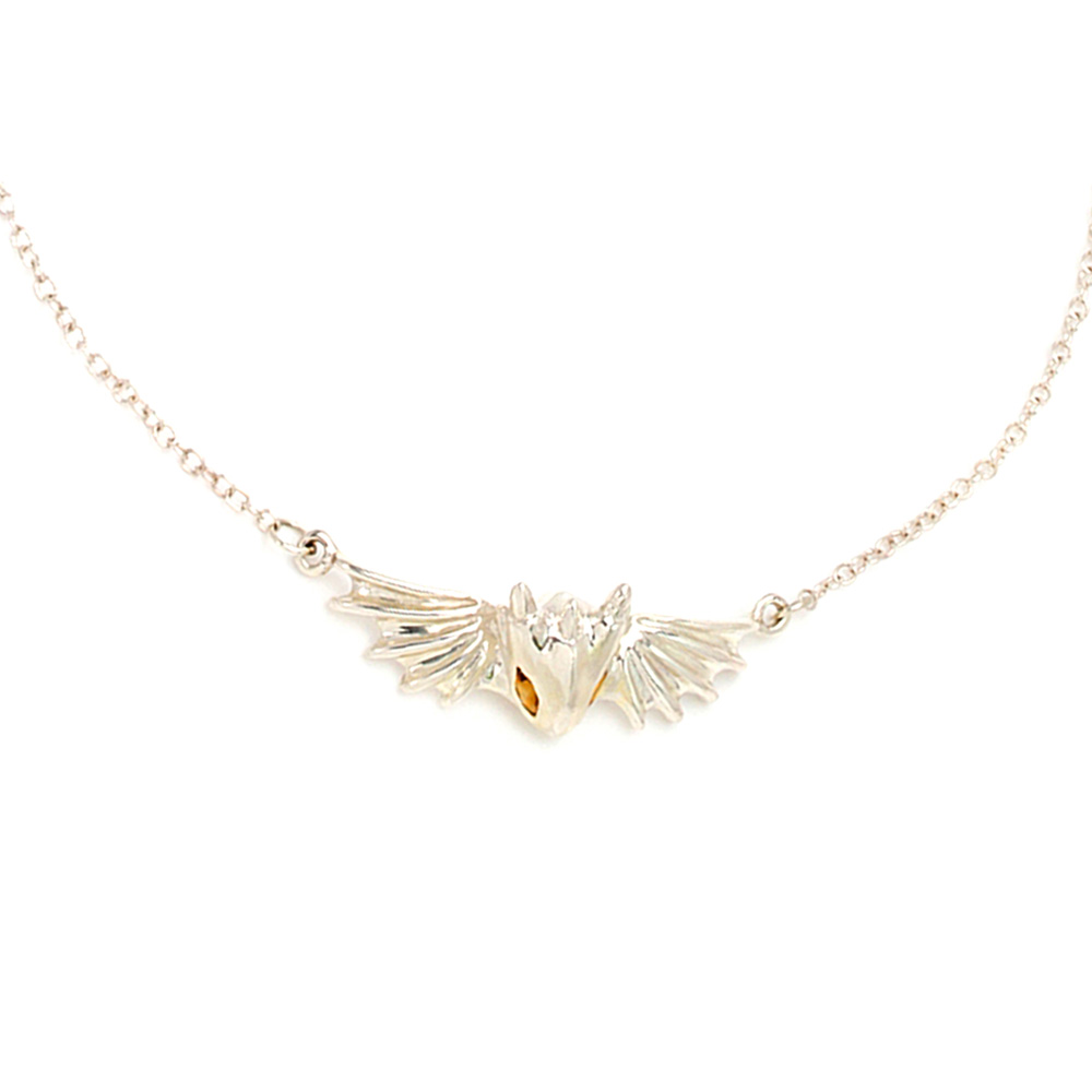 dragon necklaces silver