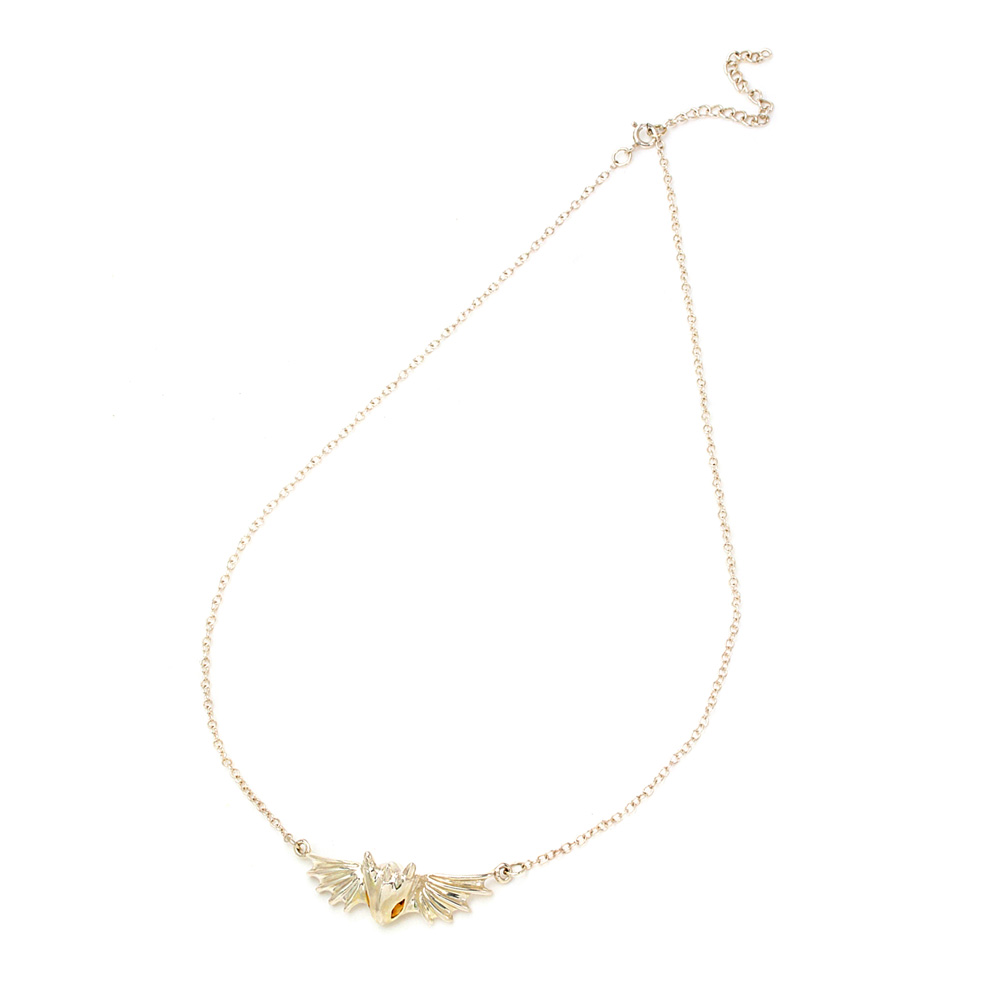 dragon necklaces silver
