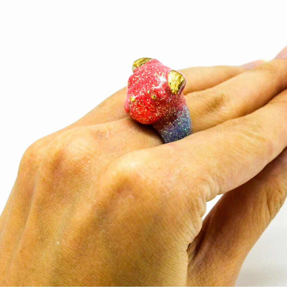 animal rings fashion