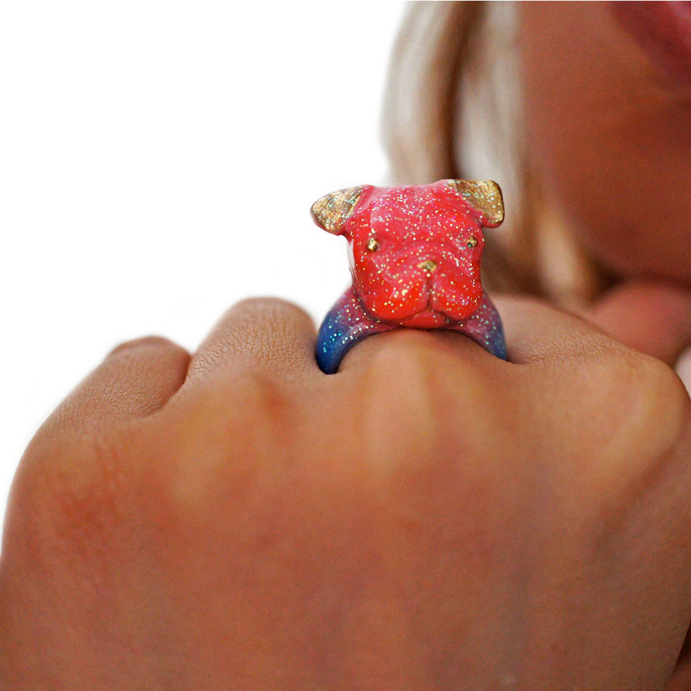animal rings fashion