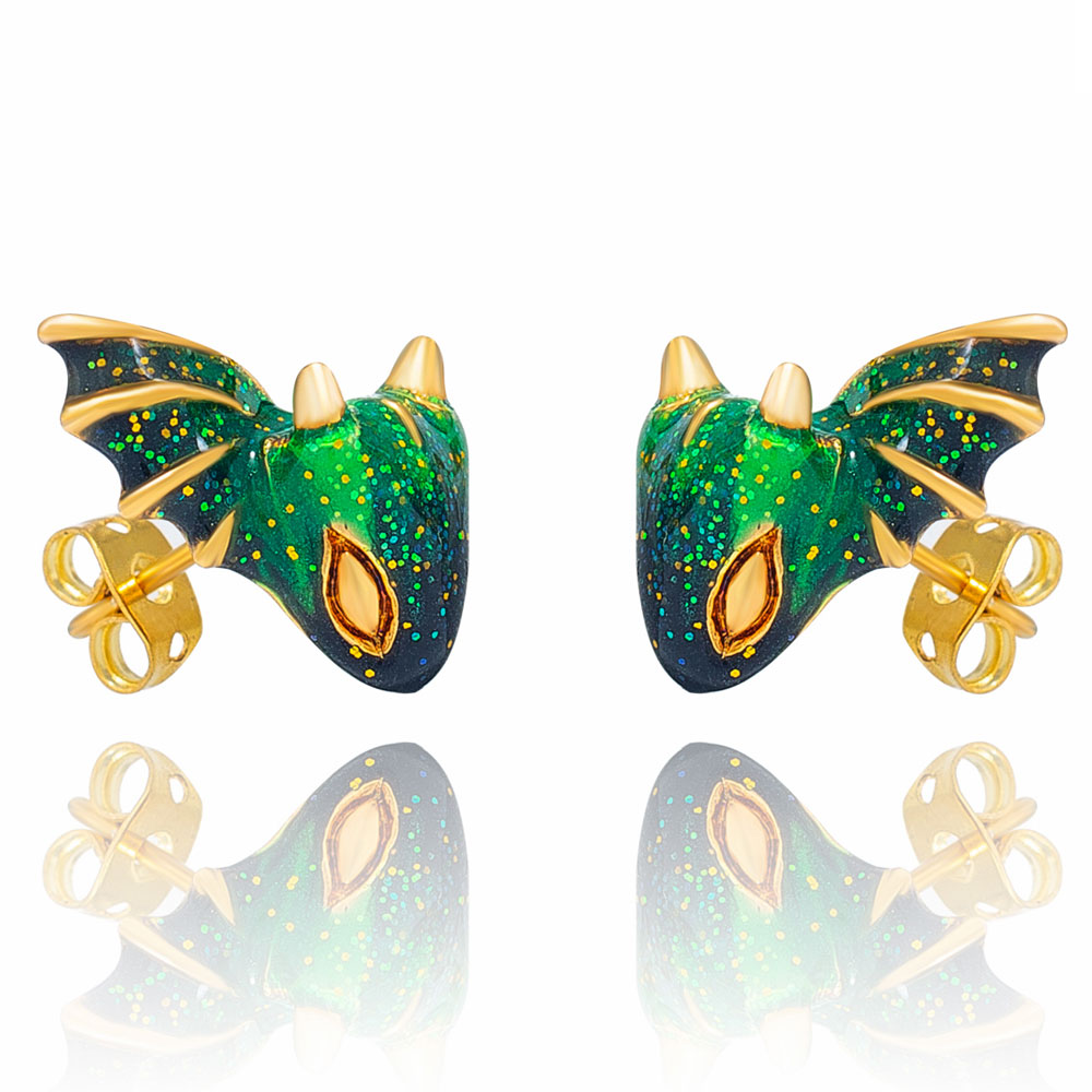dragon earrings fashion