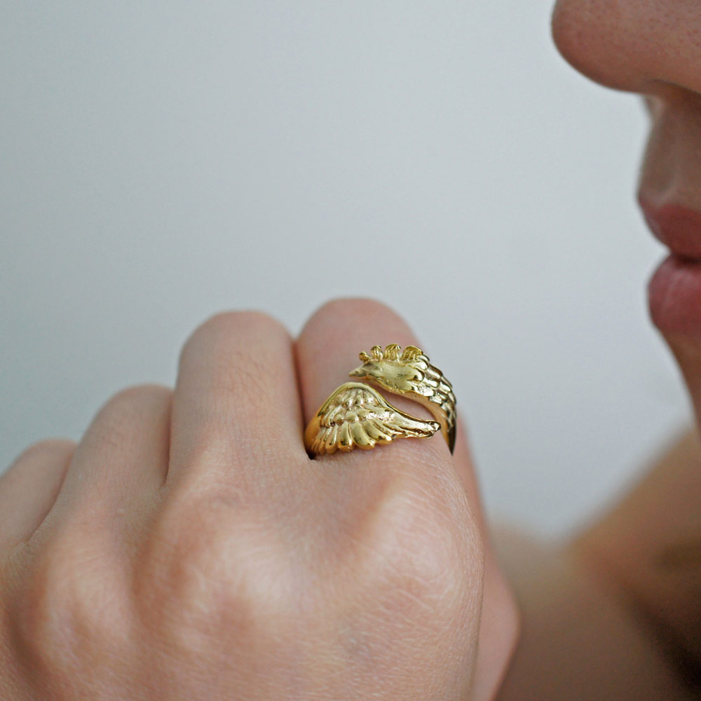 animal rings fashion
