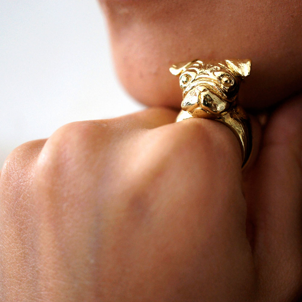 animal rings fashion