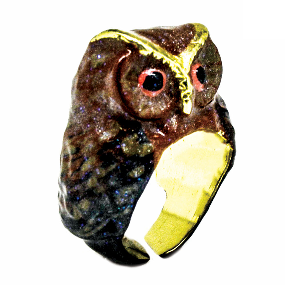 animal rings fashion