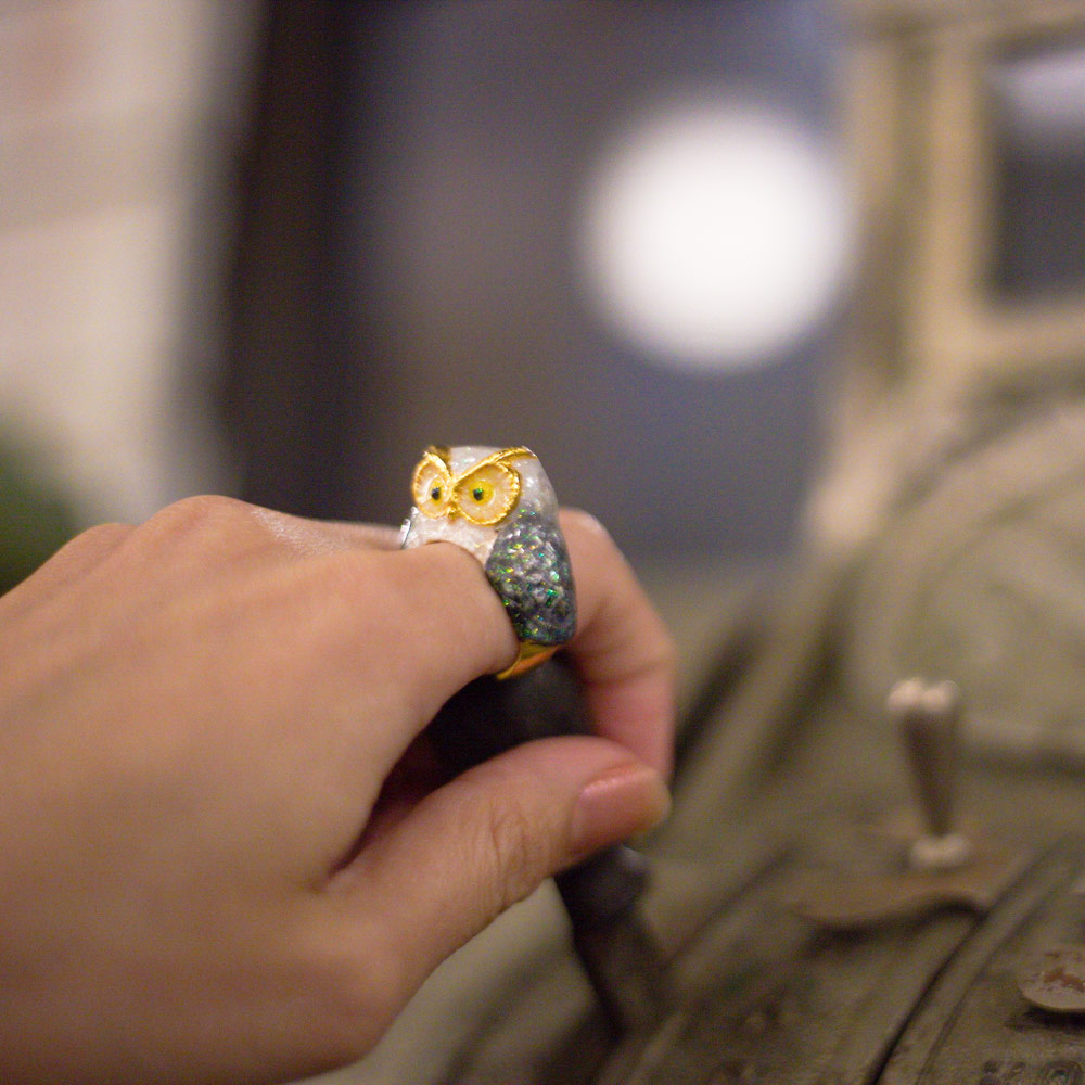animal rings fashion